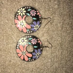 Flower ear rings from francescas